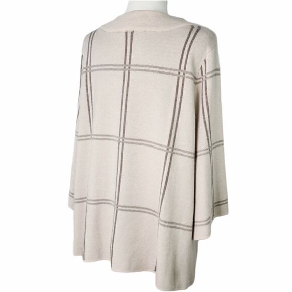 Apt. 9 Pullover Window Panel Wide Sleeve Sweater L - Picture 10 of 13